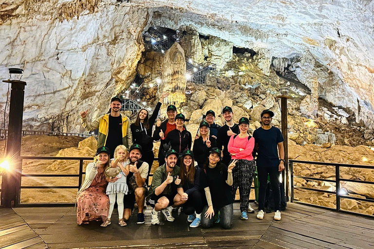 Phong Nha Cave & Paradise Cave: Guided Tour Boat & Explore Group Tour with Drop-Off in Hue