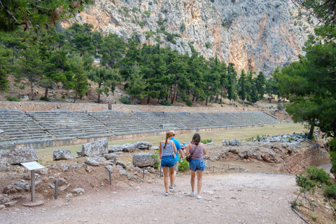From Athens: Customizable Private Full-Day Trip to Delphi Seaside Tour: Delphi & Galaxidi