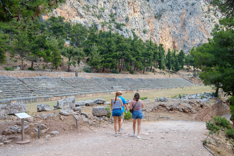 From Athens: Customizable Private Full-Day Trip to Delphi Seaside Tour: Delphi & Galaxidi