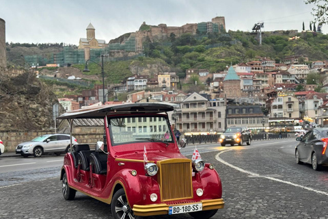 Tbilisi: 45 minuten durende stadstour met een retrobus