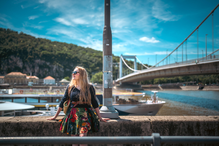 Foto di strada nelle vie più belle di Budapest