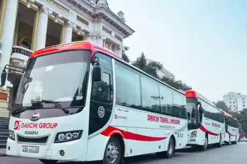 Bus transfer from Ninh Binh to Hanoi (Tourist bus)