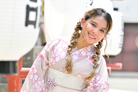 Tokyo: Vestizione del Kimono di Asakusa e esperienza Matcha