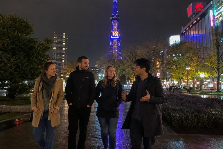 Sapporo Private Night Walk: Susukino & City Lights