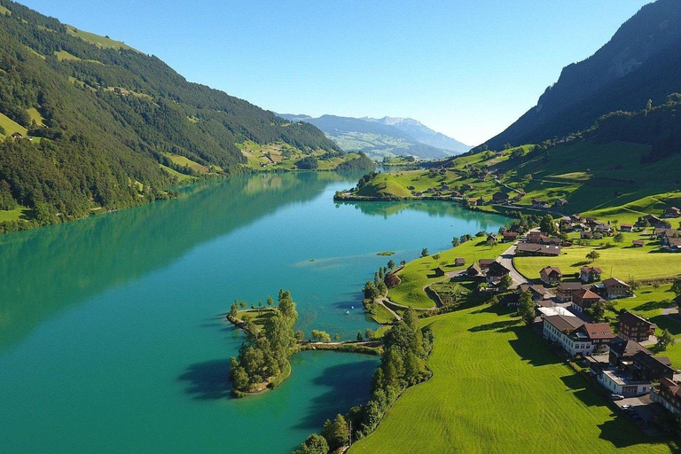 From Basel: Swiss Alps, Lauterbrunnen, & Beatus Caves Tour