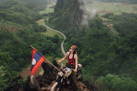 Vang Vieng: Namxay Viewpoint, Blue Lagoon 1 & Phoukham Cave