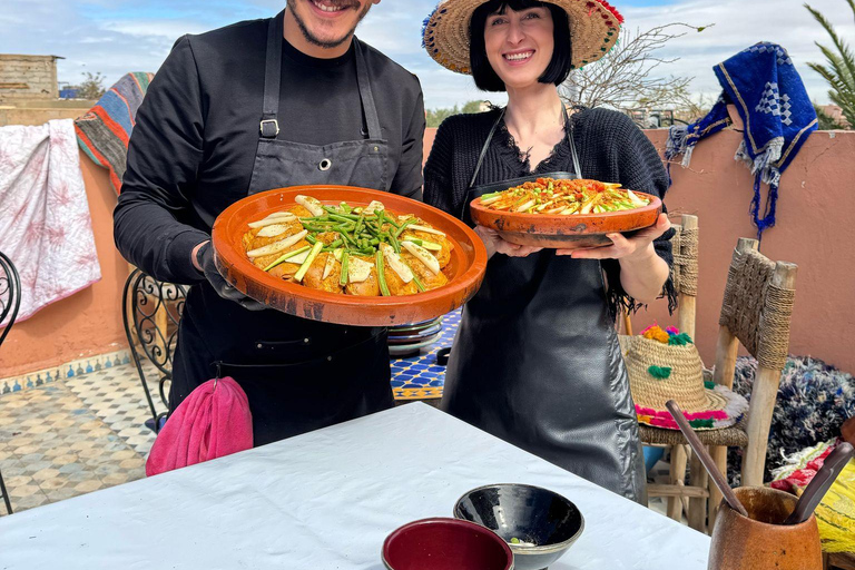 Marrakech: Moroccan Cooking Class for vegetarians and vegan Cooking class for vegetarians and vegans