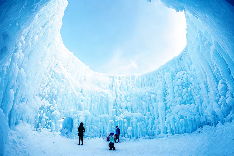 Sapporo: Lake Shikotsu Ice Festival, Noboribetsu & Lake Toya Private Sightseeing Tours