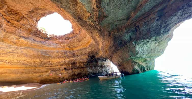 Lagoa: Benagil Caves & Praia da Marinha with biologist guide