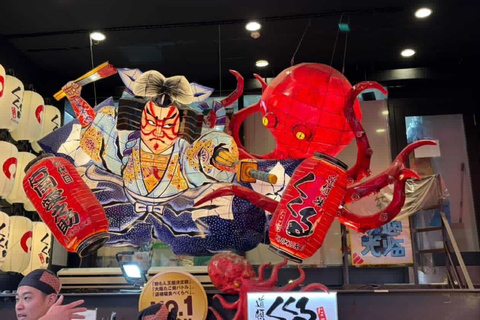 Osaka: Guided Local Food Tour with a Ninja Guide ( Spy )