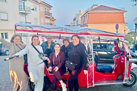 Lisbon: Private Tuk-Tuk Tour with Local Guide & Viewpoints Lisbon Highlights: Old Town & Belém Private + Pickup .