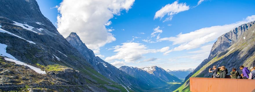 Au départ d'Åndalsnes : visite en bus de Trollstigen avec un guide de la région