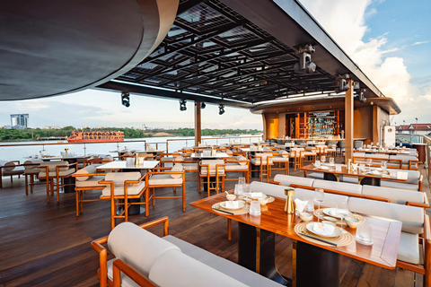 Watch The Sunset or Enjoy Dinner On Luxury Cruise in Saigon Dinner On Cruise Without Pick-Up On Cruise & Shared Table