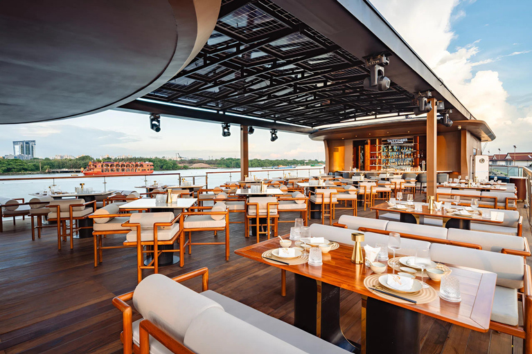 Watch The Sunset or Enjoy Dinner On Luxury Cruise in Saigon Dinner On Cruise Without Pick-Up On Cruise & Shared Table