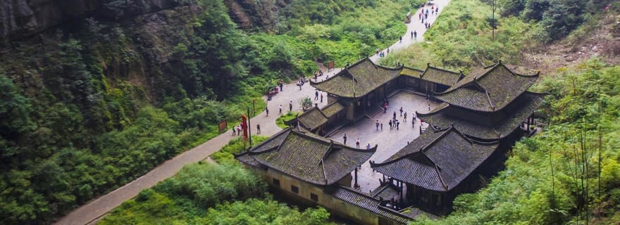 Chongqing : Wulong 2 sites, voyage privé de luxe tout compris