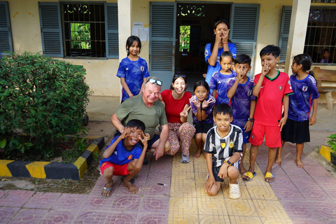 Phnom Penh: Silk Island School Visit with Activities