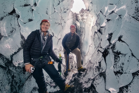 Vik: Wycieczka z przewodnikiem po lodowcu na Sólheimajökull