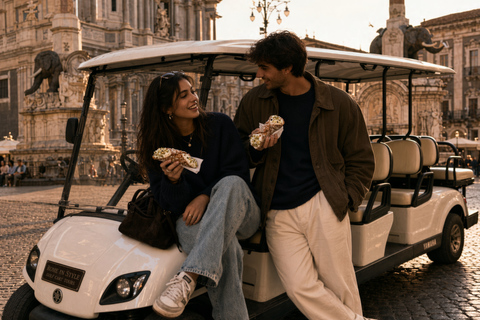 Catania: Private Golf Cart Tour with Food Tasting