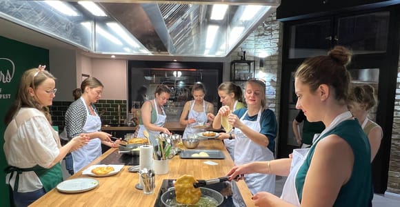 Budapest: Hands-On Langos-Making Class from Scratch