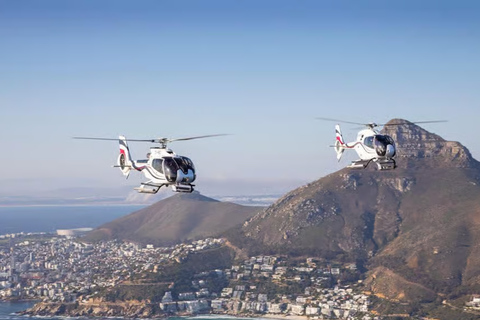 Cape Town: Sightseeing Helicopter Ride from V&A Waterfront 12-min Shared Scenic Flight