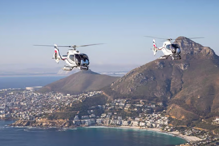 Cape Town: Sightseeing Helicopter Ride from V&A Waterfront 12-min Shared Scenic Flight