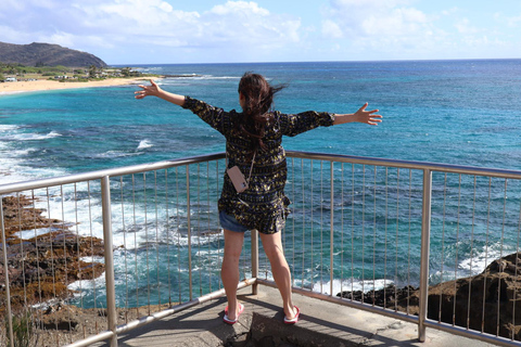 Oahu: Circle Island Tour on a full day or two half days NORTH LOOP - Half-Day: North Shore and Island Flavors.
