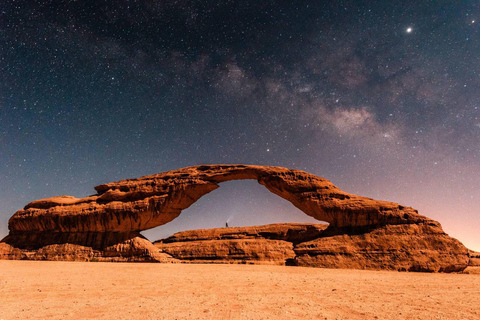 AlUla: Mount Al-Qaws & Al-Gharameel Guided 4x4 Tour Fees for one person