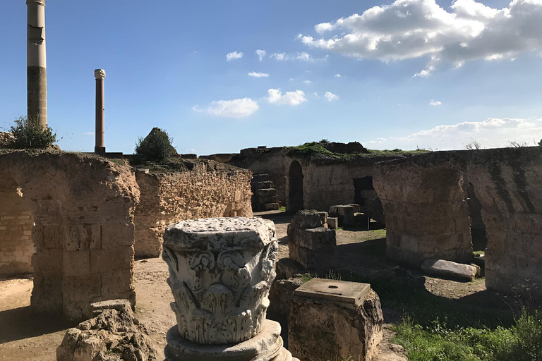 From Tunis: Bardo, Tunis Medina, Carthage, Sidi Bousaid