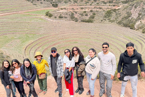 Cusco:Valle Sagrado Chinchero Moray Salineras Ollantaytambo