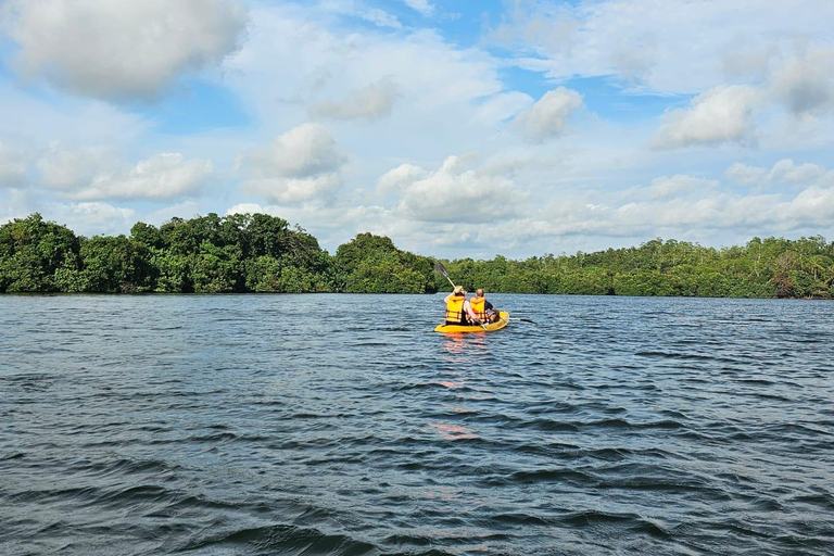 Hikkaduwa: Rathgama Lagoon Kayaking and Fish Therapy Tour