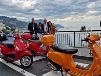 Amalfi Escondida: Passeio de Vespa por aldeias secretas
