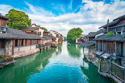 Tour di Shanghai in inglese: gita di 1 giorno a Wuzhen, con tour notturno incluso