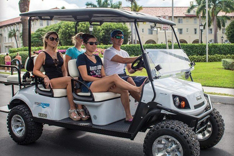 Fort Lauderdale: 6 People Golf Cart Rental 8 Hours Rental