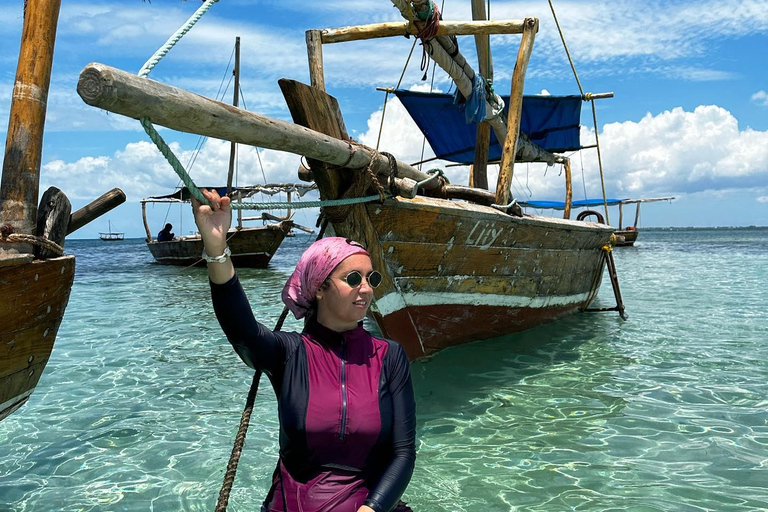 Zanzibar: safari blue snorkeling and sandbank