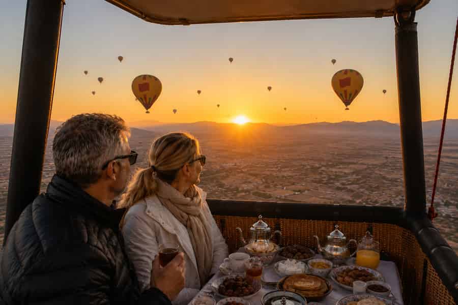 Marrakesch: Ballonfahrt, Berberfrühstück & Zertifikat. Foto: GetYourGuide