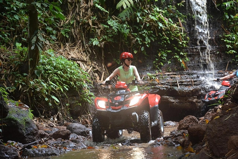 Bali: Ubud Rafting, ATV Ride, and Art Market Tour Single ATV only with meeting point (No Pick up & Drop Off)