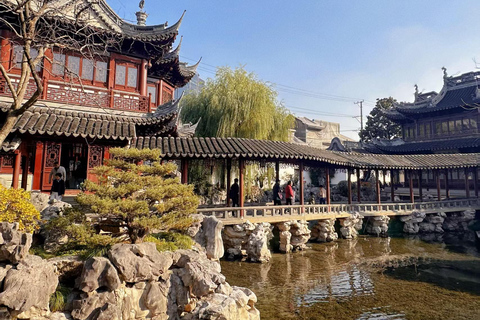 Shanghai Yu Garden Entry Ticket Yu Garden Entry Ticket+ City Sightseeing Bus Ticket