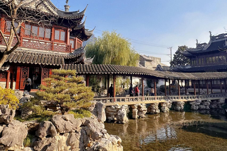 Shanghai Yu Garden Entry Ticket Yu Garden Entry Ticket+ City Sightseeing Bus Ticket