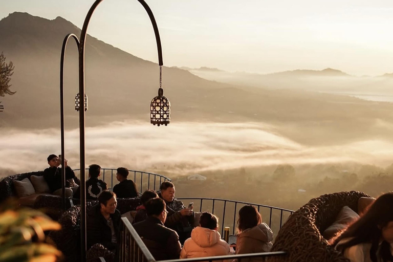 Mount Batur Jeep Sunrise, Hot Spring & Akasa cafe Jeep sunrise + hot spring (with hotel transfer)
