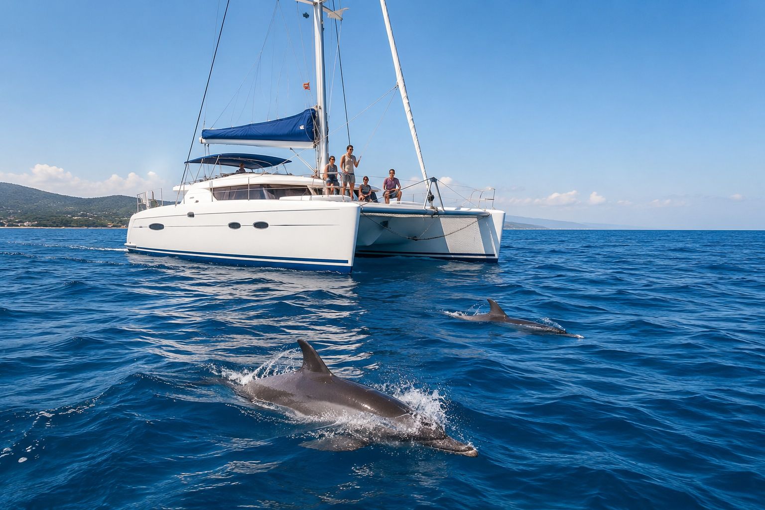 Sousse: Katamaran-Tour im Mittelmeer & Hoteltransfer