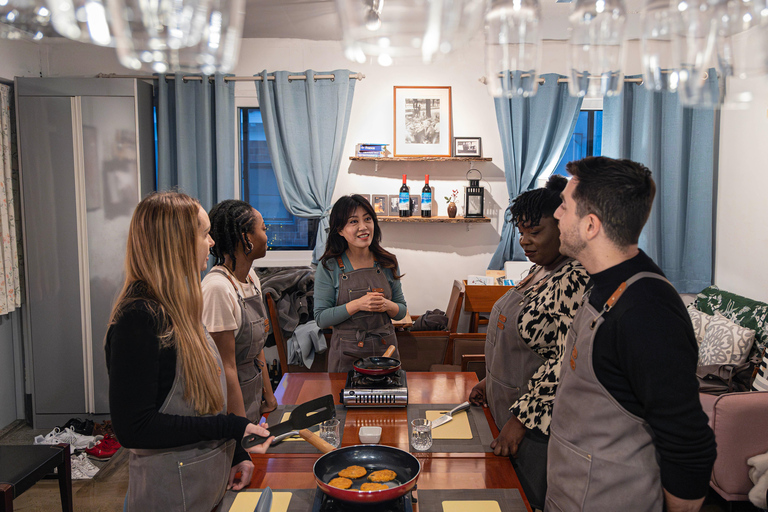 Seoul: Corso di cucina sui piatti di kimchi con abbinamento di vini