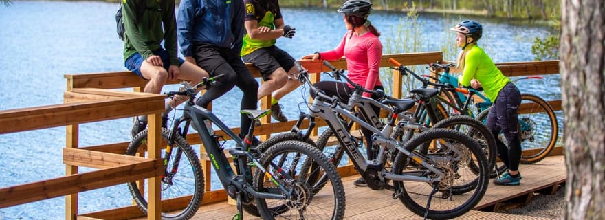 Excursion guidée de 3 heures en vélo électrique à Lahti