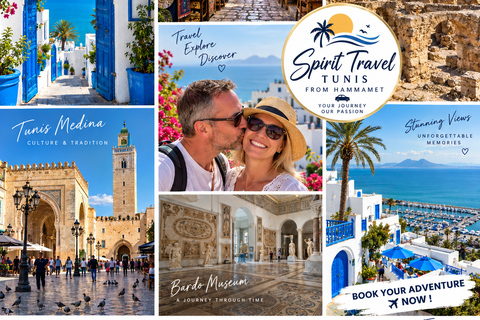 Vip Carthage & Sidi Bou Said, Tunis/bardo | Pickup included ❌Bus Tour (NOT RECOMMENDED)