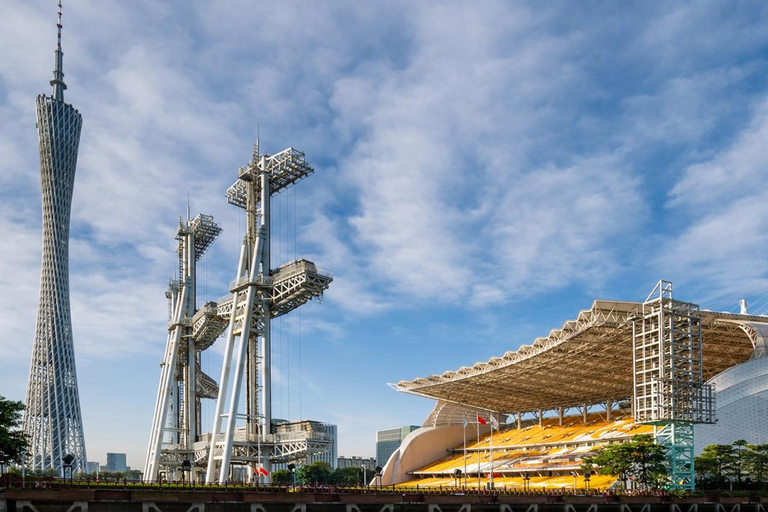 Guangzhou: Nachtcruise op de Parelrivier en hoogtepunten van de stad