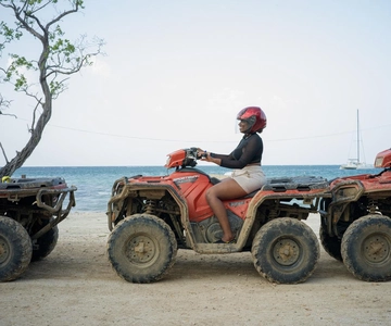 Montego Bay/Negril: Ocean Bamboo Rafting, ATV & Catamaran
