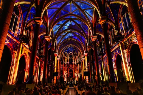 Nizza: Magische Sound- und Lichtshow in der Basilika von Nizza - Luminiscence