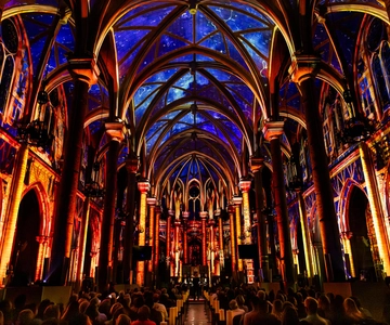 Nice: Espetáculo mágico de som e luz na Basílica de Nice - Luminiscence