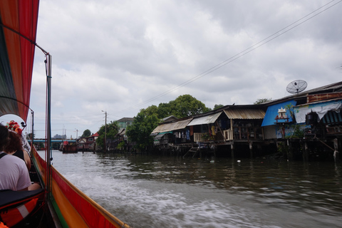 Bangkok: Grand Palace, Wat Pho & Long Tail Boat Tour Private Group