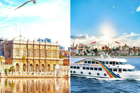 Dolmabahce Palace Ticket & Bosphorus Boat Tour Experience