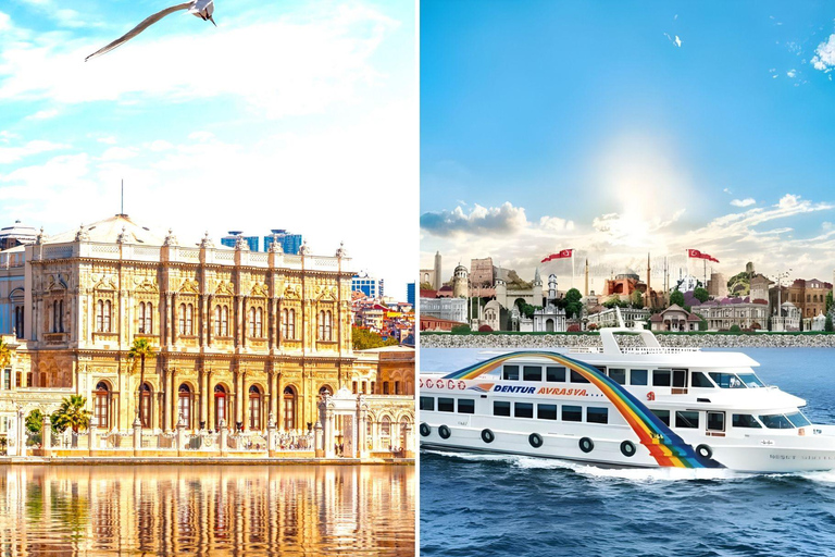 Dolmabahce Palace Ticket & Bosphorus Boat Tour Experience